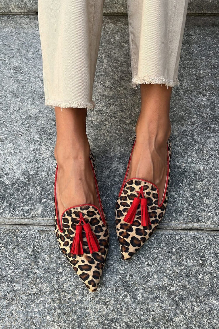 Dante™ | Leopard Print Loafers