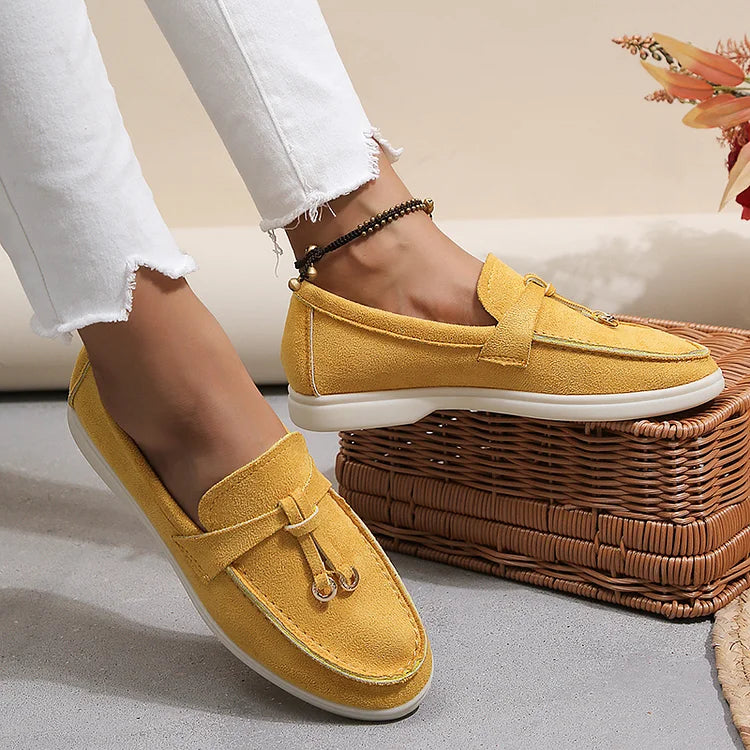Saskia | Mocassins élégants avec couture nouée 