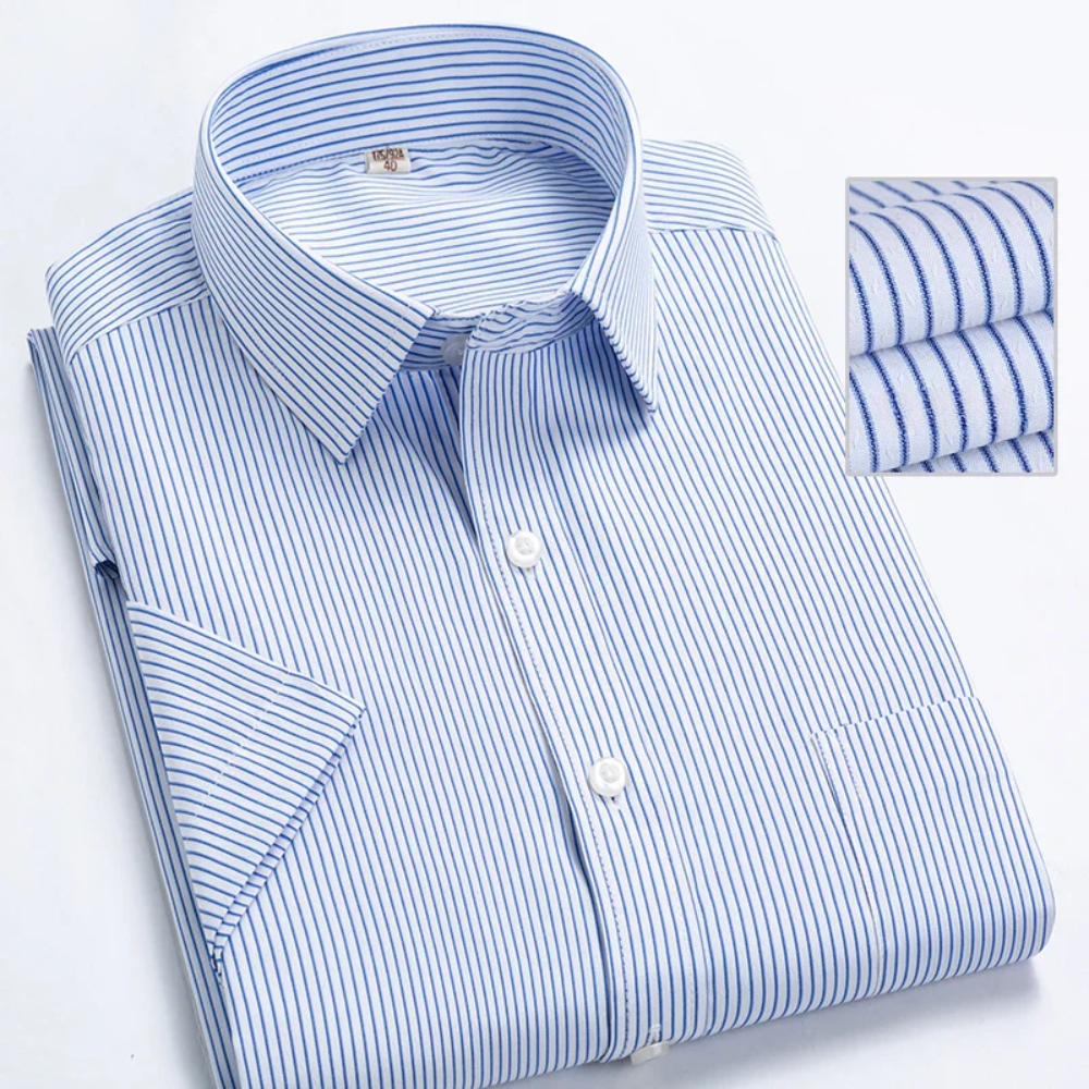 Chemise d'affaires à manches courtes 