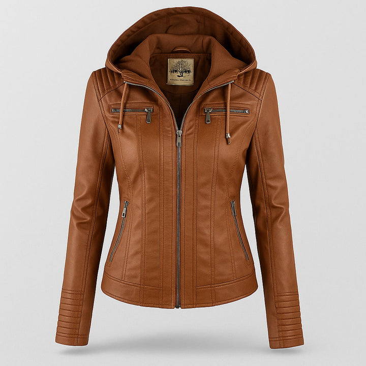 Octavia™ | Weather-Resistant Women's Leather Jacket