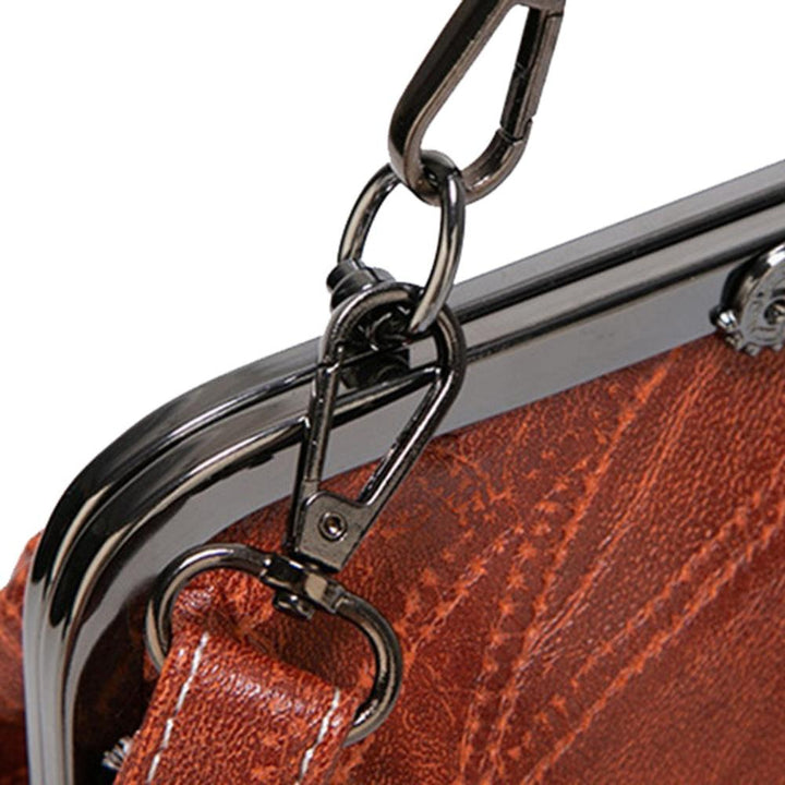 Mila | Sac Vintage Intemporel avec Fermeture Élégante à Fermoir 