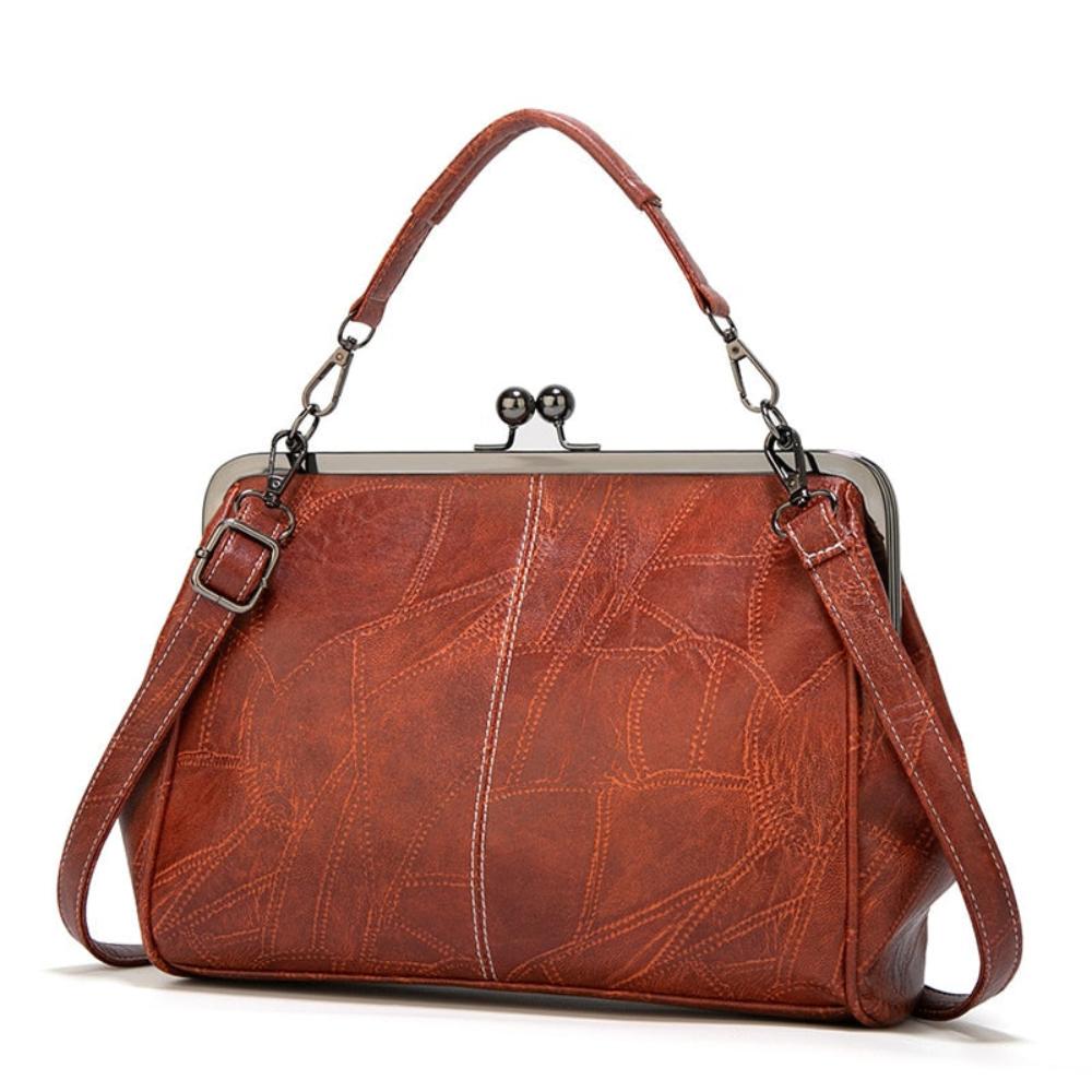 Mila | Sac Vintage Intemporel avec Fermeture Élégante à Fermoir 