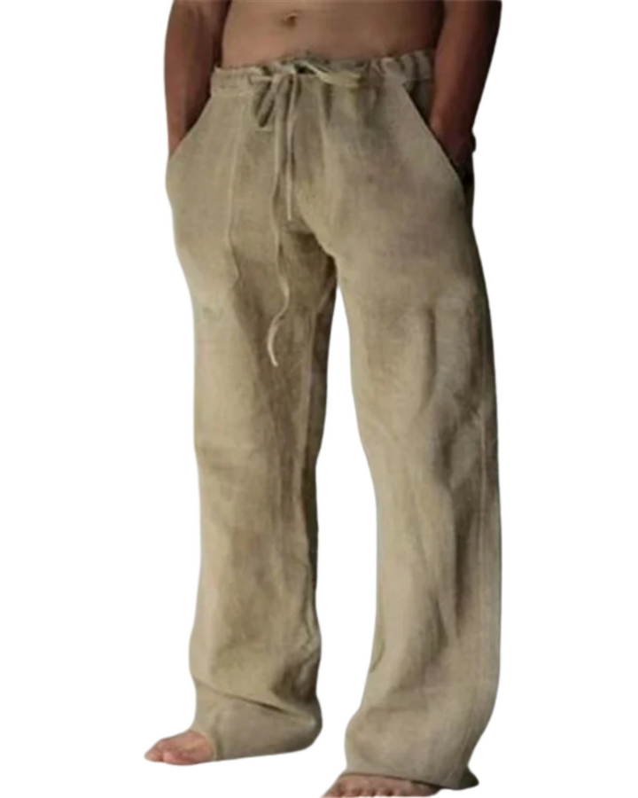 Pantalons en lin respirant 