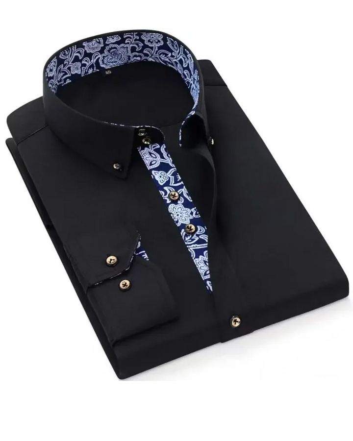 Givalli - Chemise Classique en Coton 