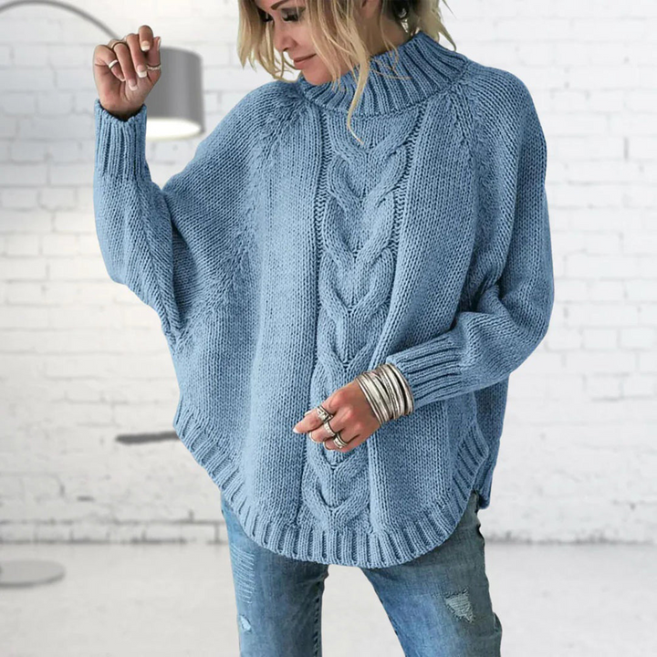 Elysian | Pull tricoté avec motif torsadé 