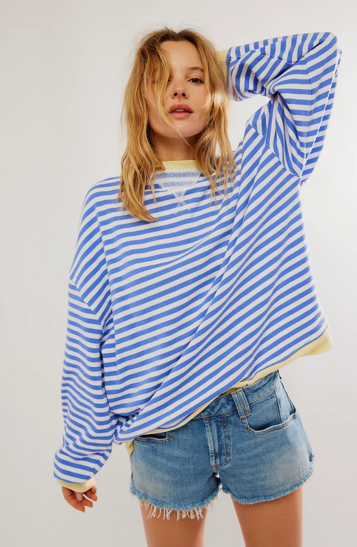 Salvatore™ | Striped Oversized Knit Sweater