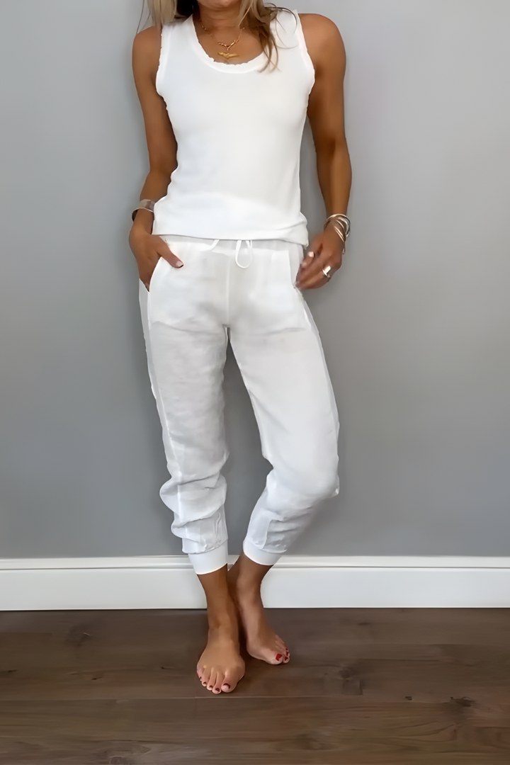 Simone™ | Ensemble en lin confortable 