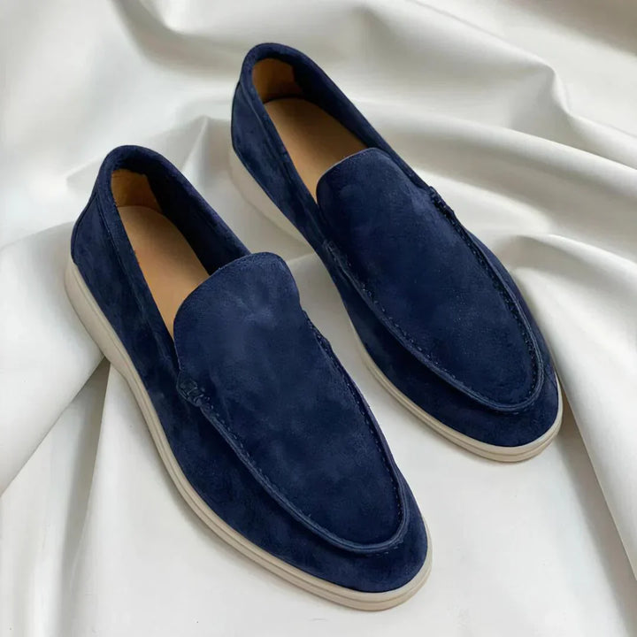Mocassins en daim élégants 