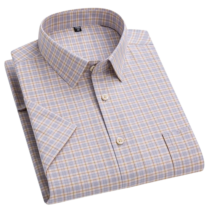 Givalli - Chemise en Coton à Manches Courtes 
