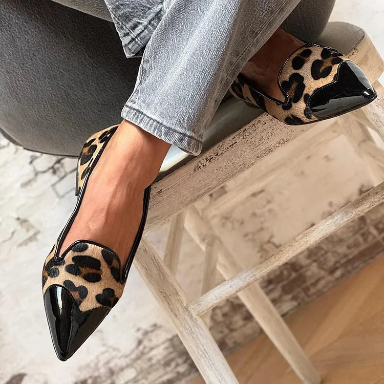 Rafael™ | Luxe Leopard Print Heels