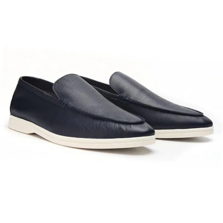 Mocassins en cuir de vachette 