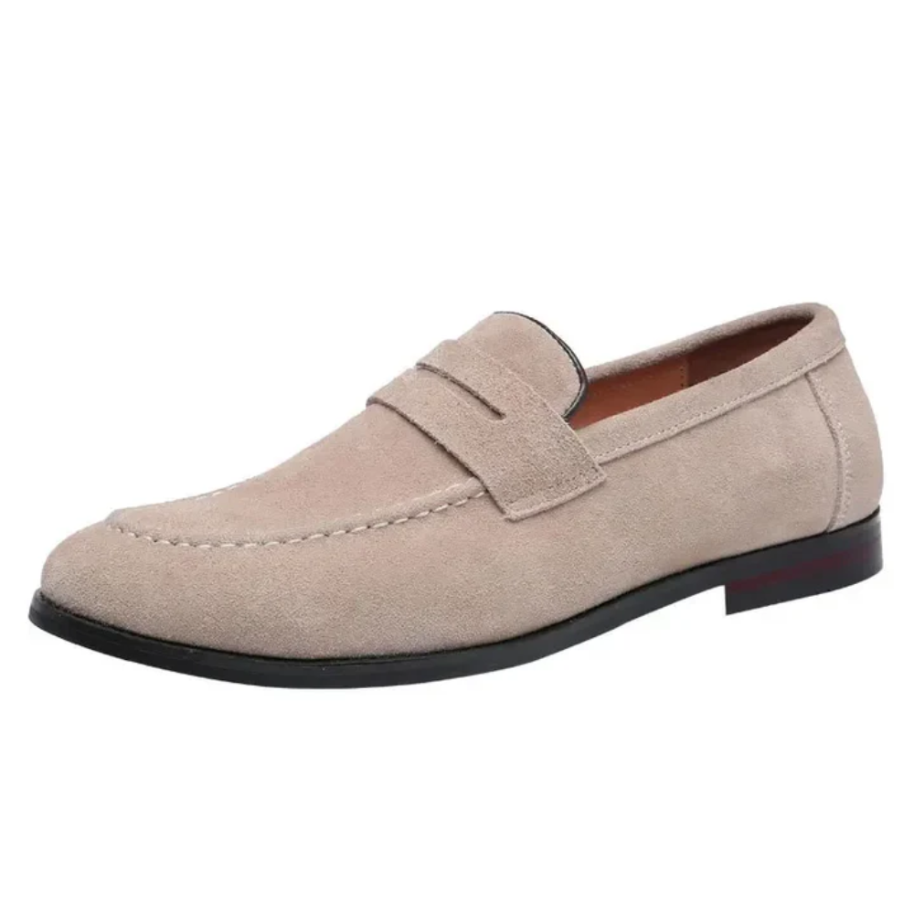 Mocassins d'été en daim 