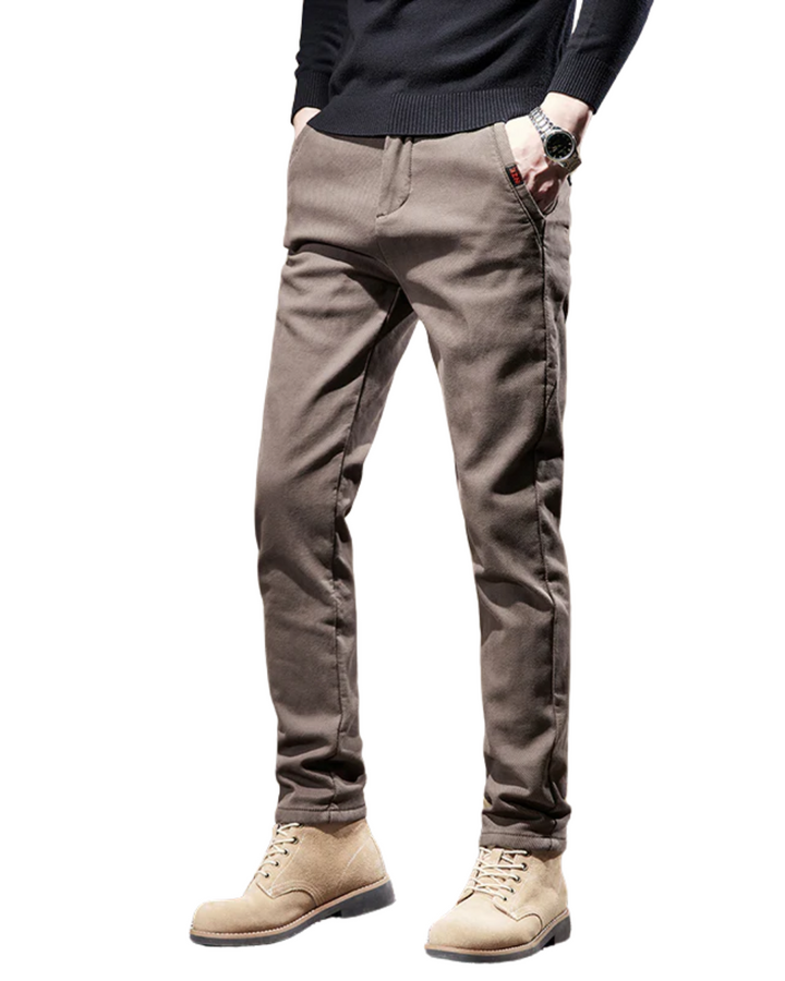 Pantalon ajusté décontracté 