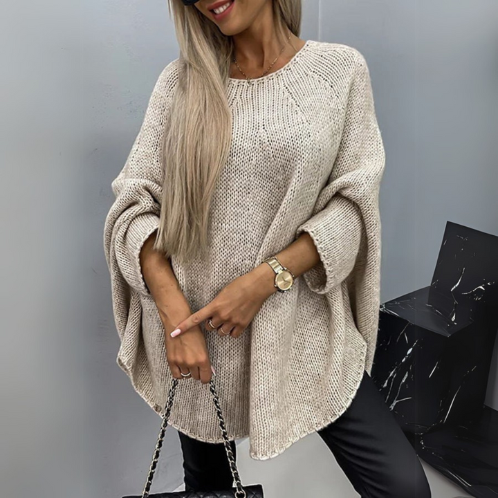 Isabelle | Élégant Pull pour Femme avec Col Rond 