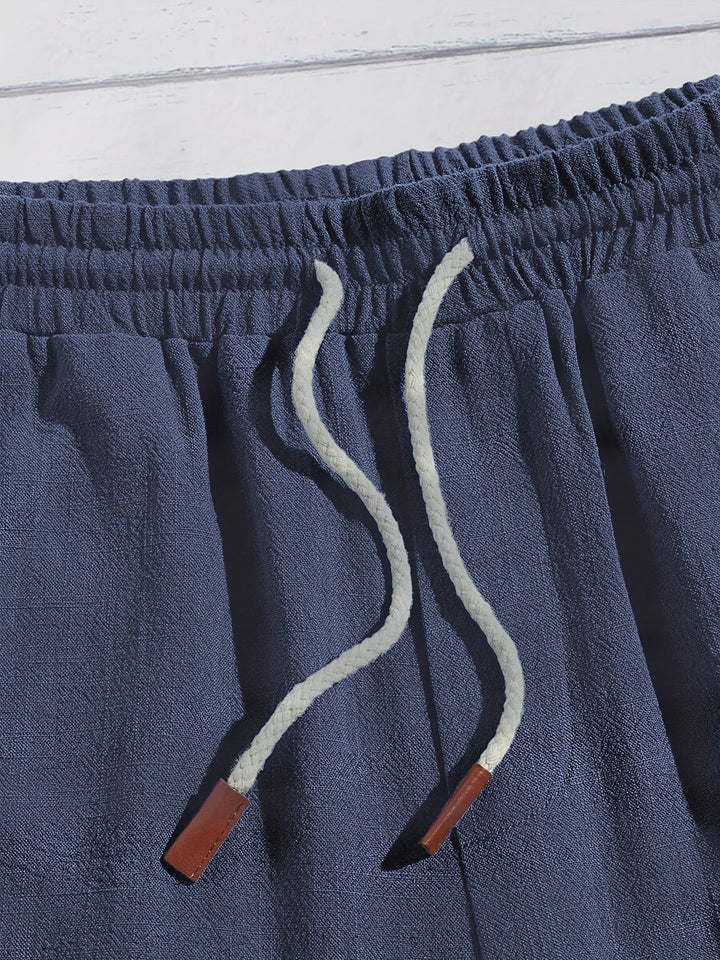 Shorts en lin décontractés 