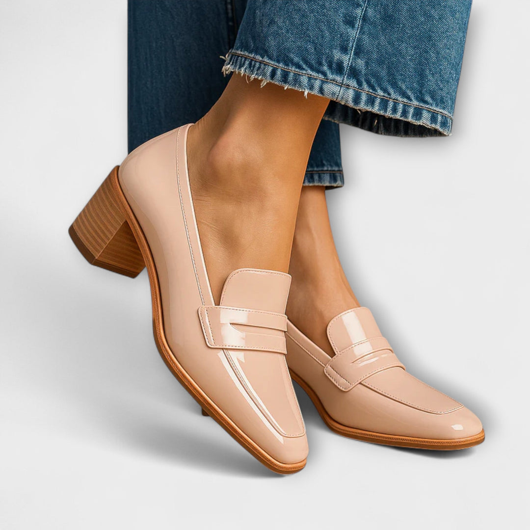 Theodora™ | Mocassins Brillants Élégants 