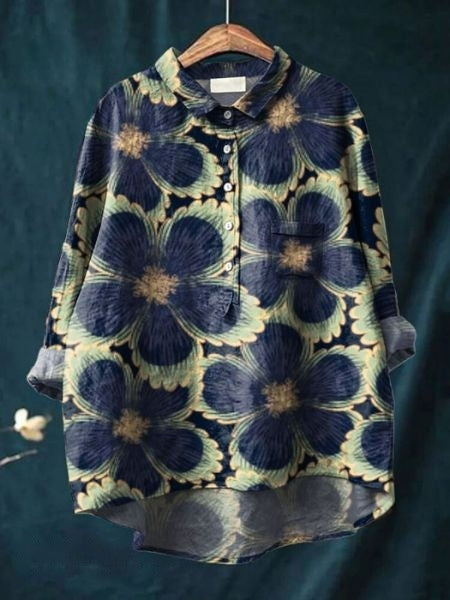 Julia - Blouse Florale Élégante 