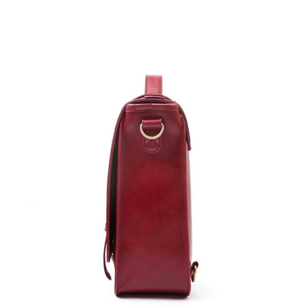 Knot | Sac rétro torsion en bleu-rose 