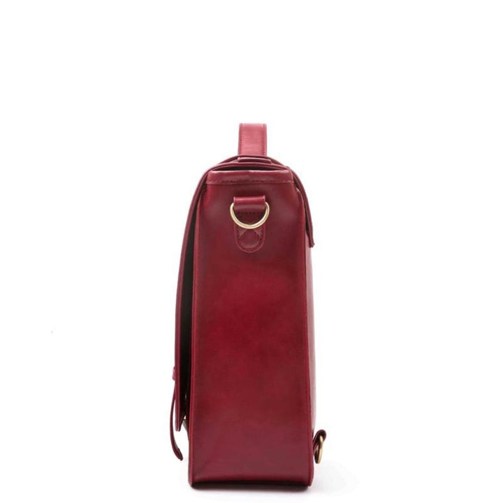 Knot | Sac rétro torsion en bleu-rose 