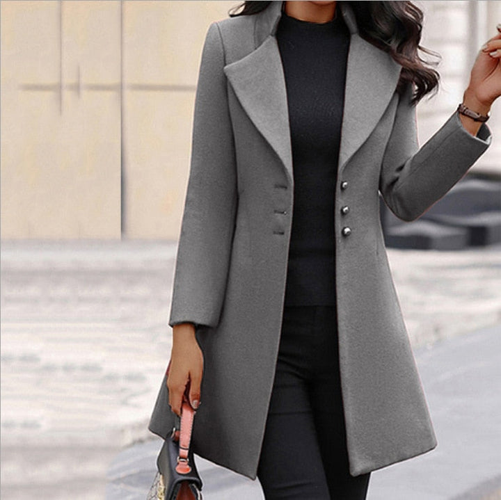 Dante™ | Sophisticated Women's Buttoned Coat