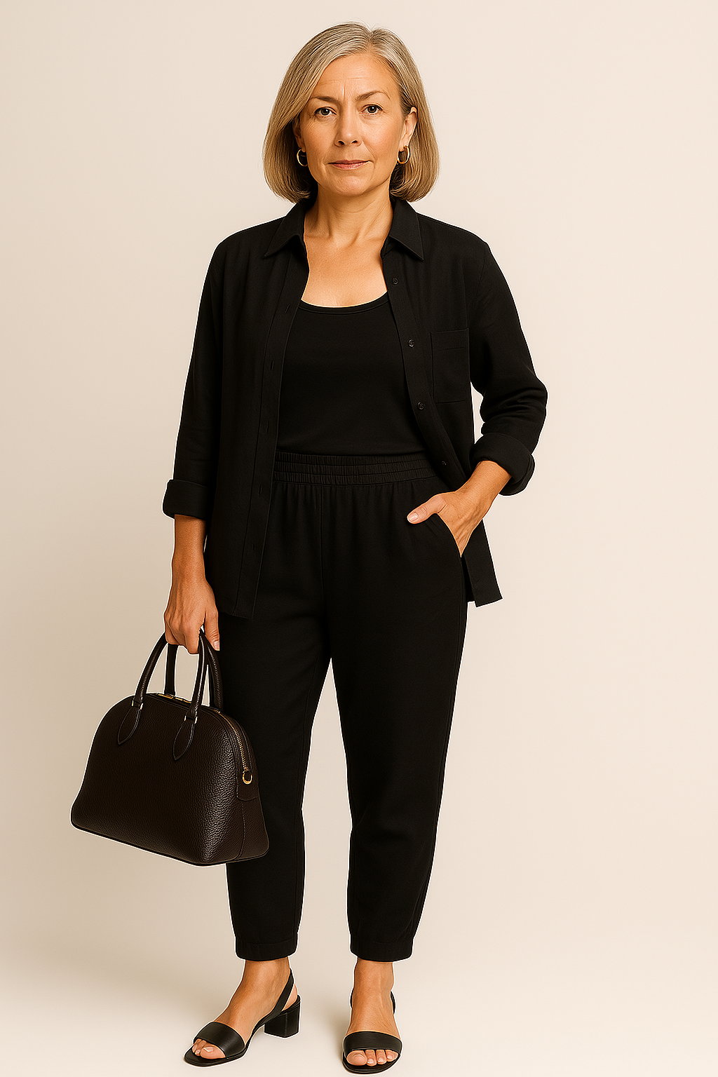 Perriane - Ensemble Chic Décontracté 