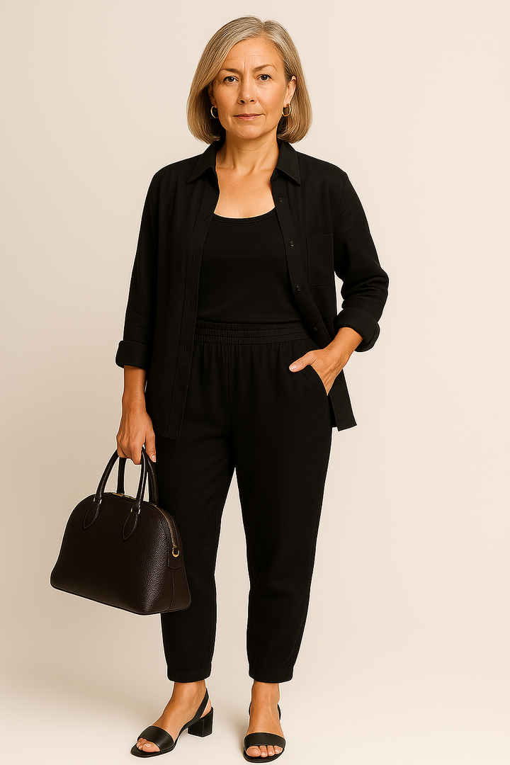 Perriane - Ensemble Chic Décontracté 