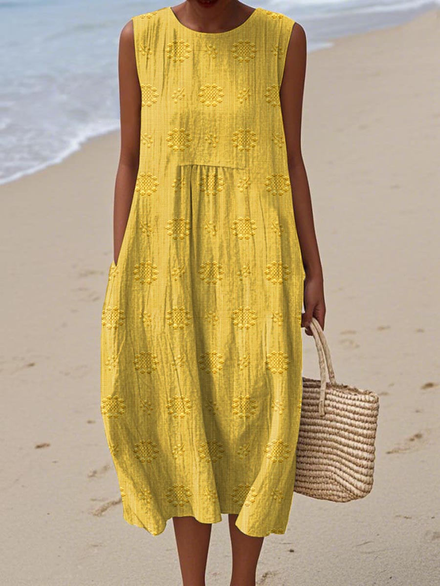 Sleeveless Midi Dress™ | Effortless Everyday Charm