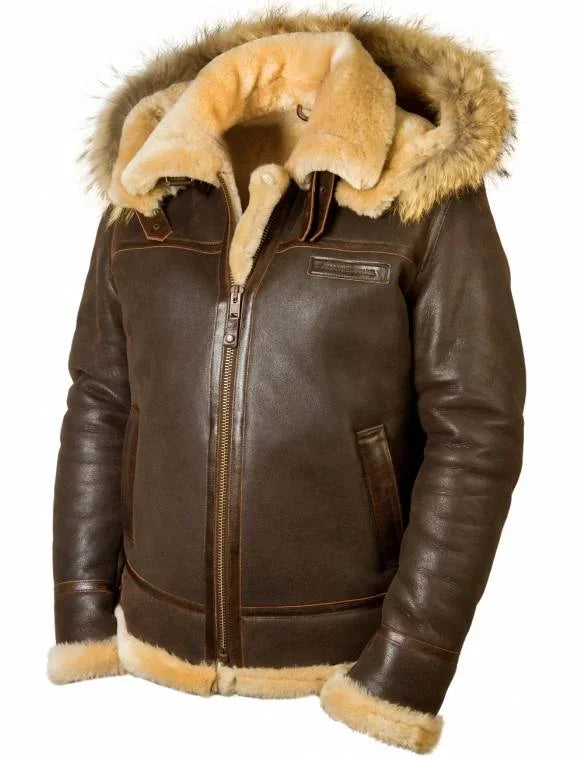Lunexa™ | Veste en cuir chaude et élégante 