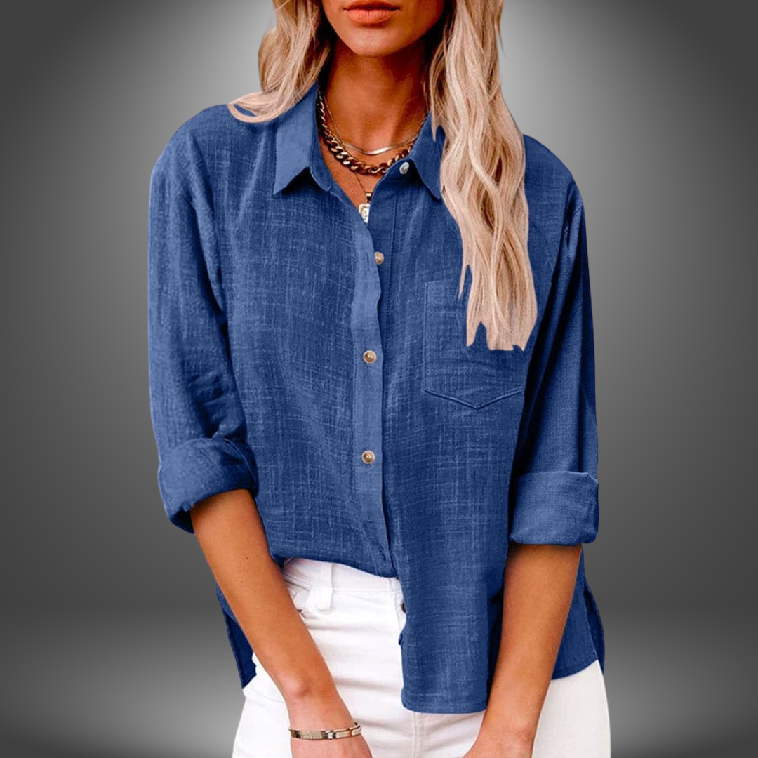 Eve - Blouse en lin premium 