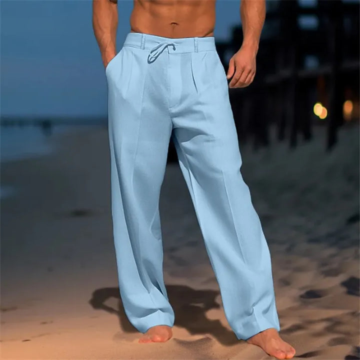 Pantalons en coton élégants 