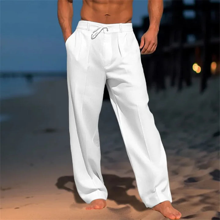 Pantalons en coton élégants 