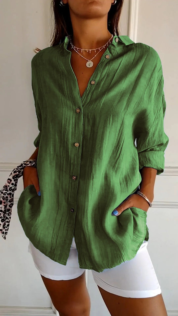 Krisha - Blouse Élégant Oversize 