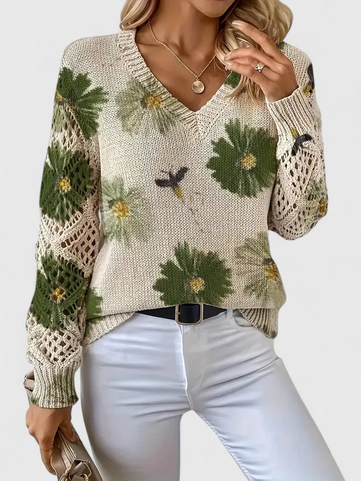 Giovanni™ | Pull à motif floral élégant 