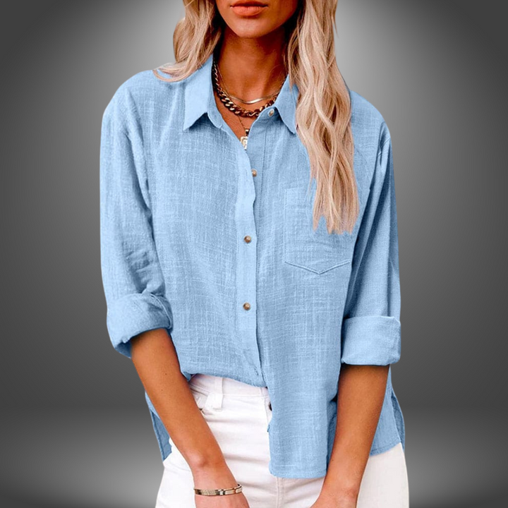 Eve - Blouse en lin premium 