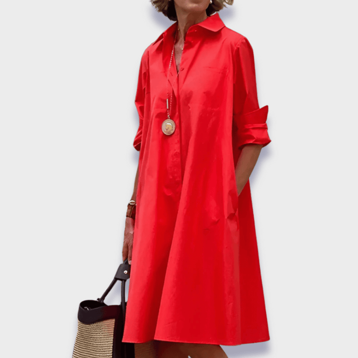 Bettina | Robe Polo Élégante et Décontractée 