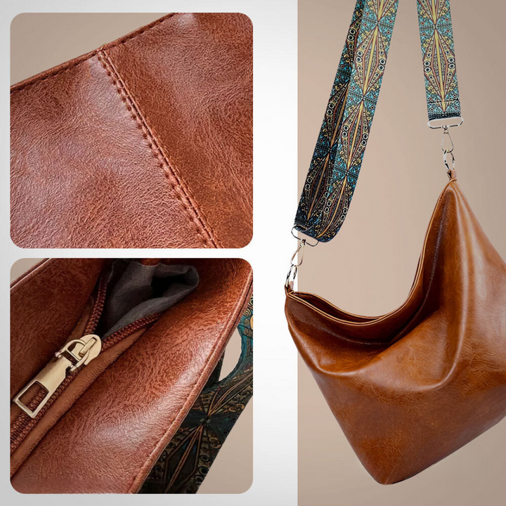Freya | Sac à bandoulière vintage intemporel 
