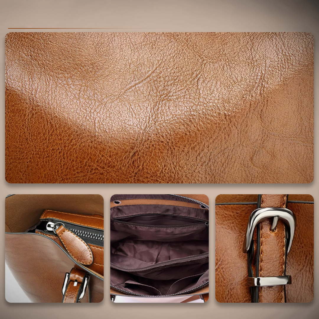 Nicole | Sac à bandoulière vintage intemporel 