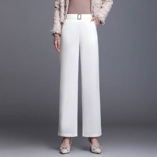 Pantalons amincissants avec fermeture élégante 