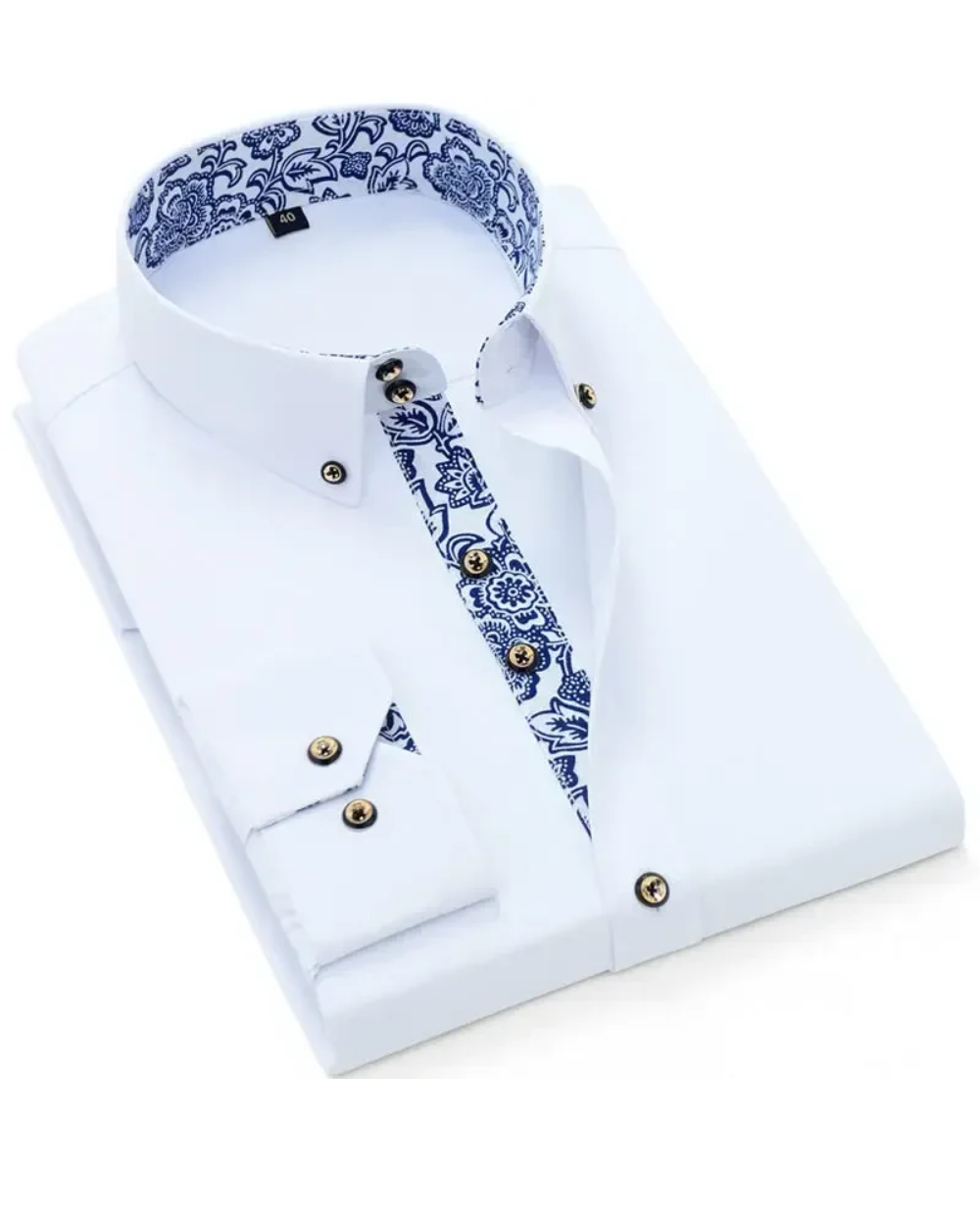 Givalli - Chemise Classique en Coton 