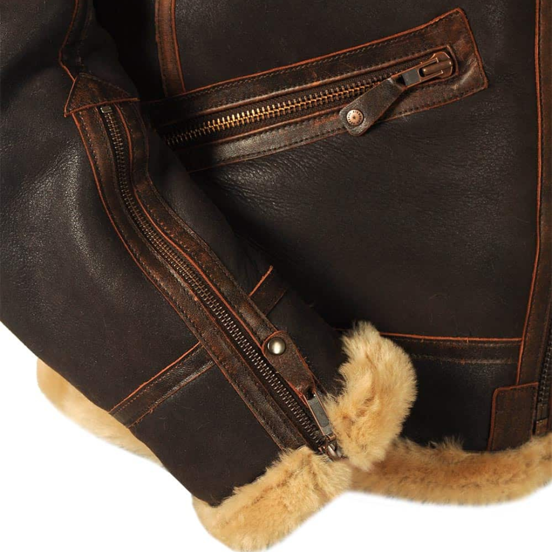 Maverick™ | Veste de pilote élégante pour hommes 