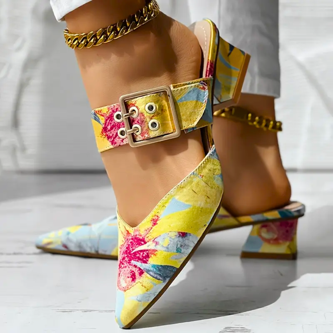 Colored Non-Slip Heels