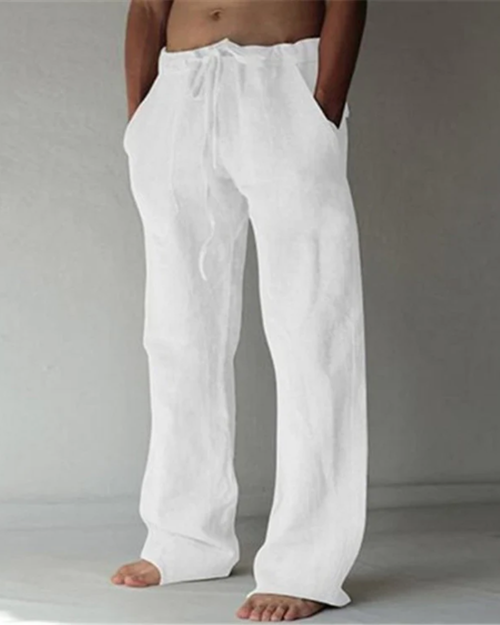 Pantalons en lin respirant 