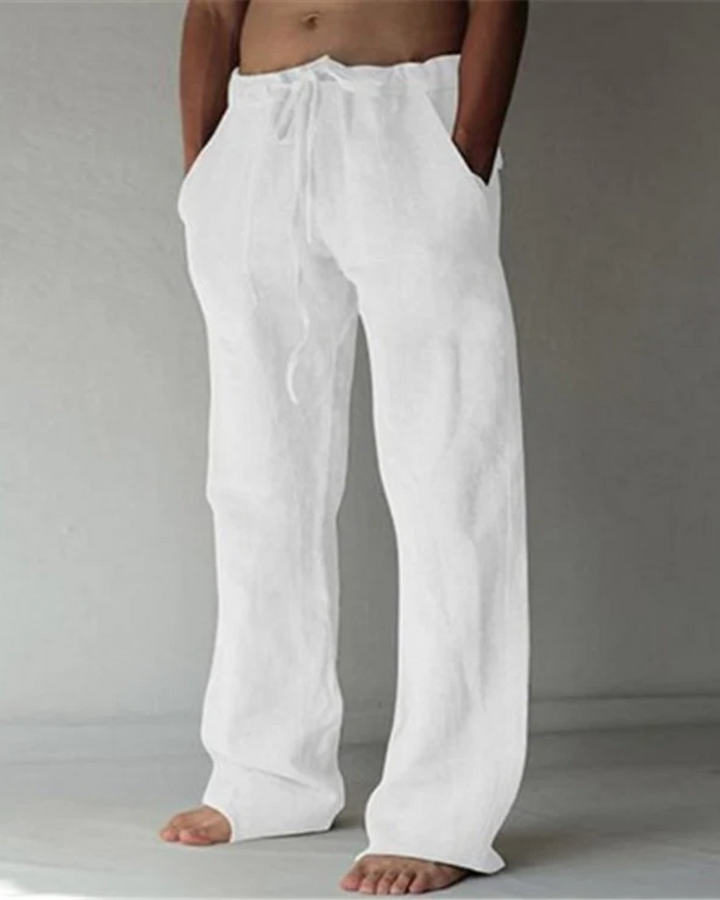 Pantalons en lin respirant 