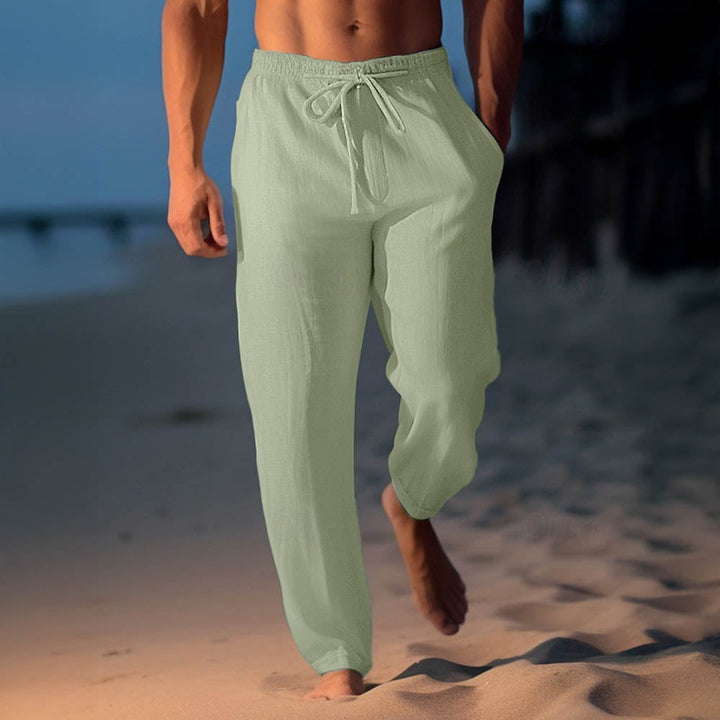 Pantalon en lin Zakynthos 