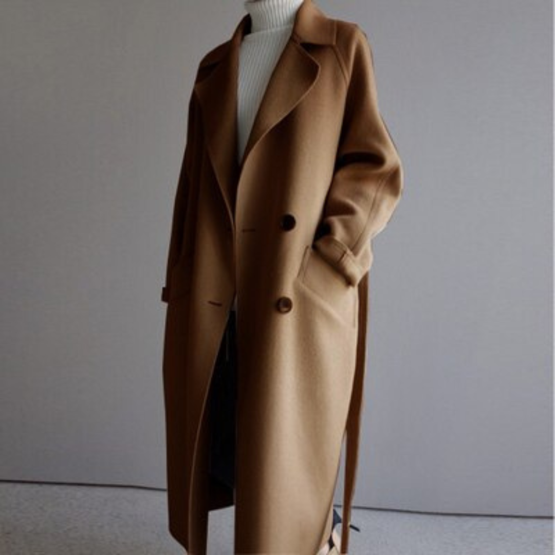 Amélie™ | Manteau Long Élégant 