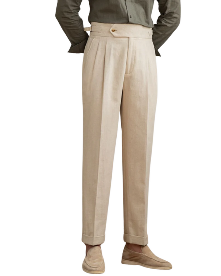 Pantalons en lin de Bali 