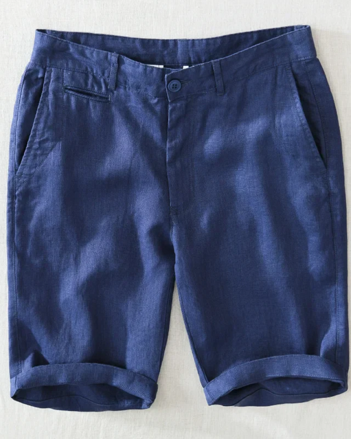 Shorts en lin de Lisbo 