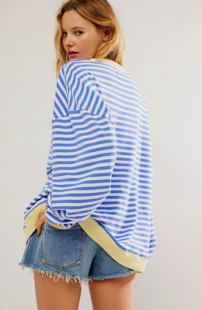 Mana | Pull rayé surdimensionné 