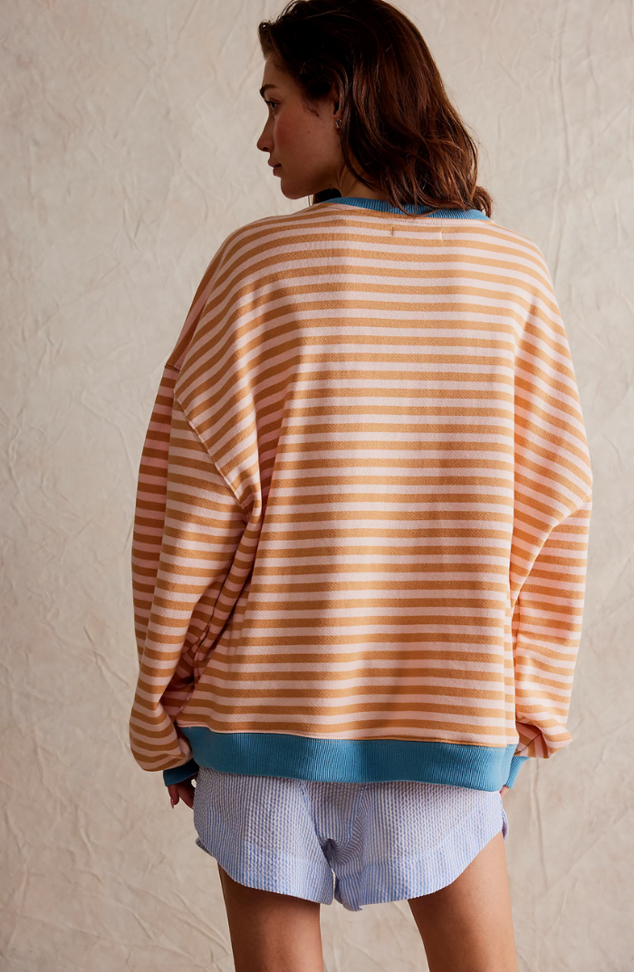 Salvatore™ | Striped Oversized Knit Sweater