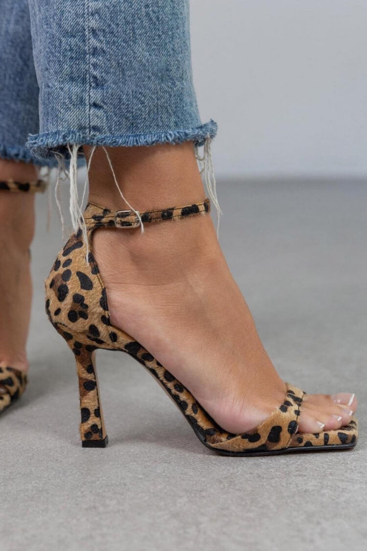 Isadora™ | Chic Leopard Print Heels